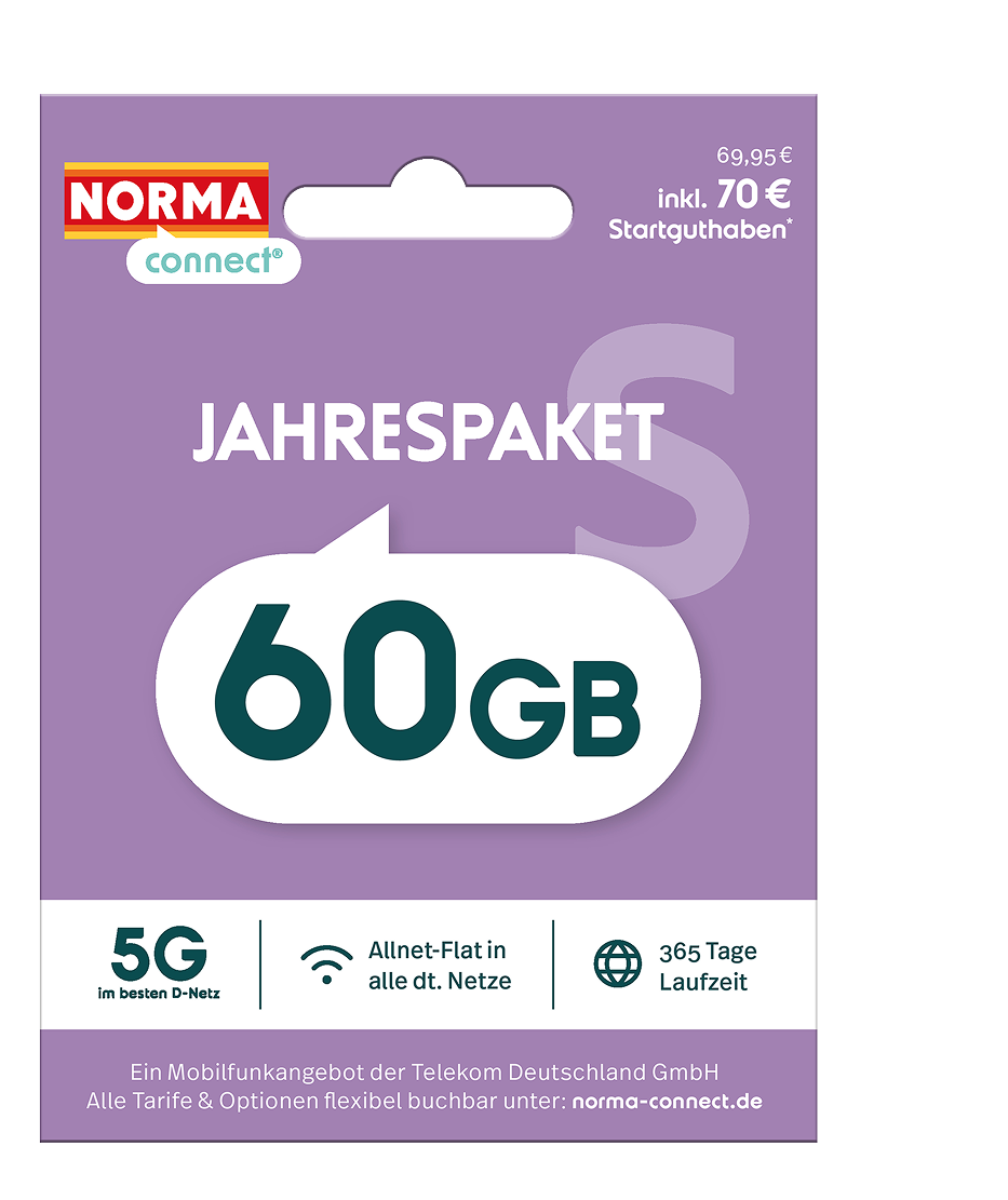 NORMA connect Jahrespaket S