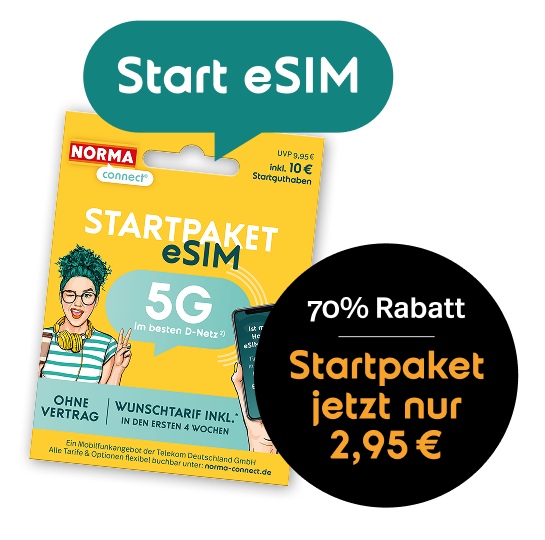NORMA connect Startpaket eSIM