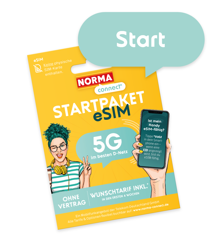 NORMA connect Startpaket eSIM